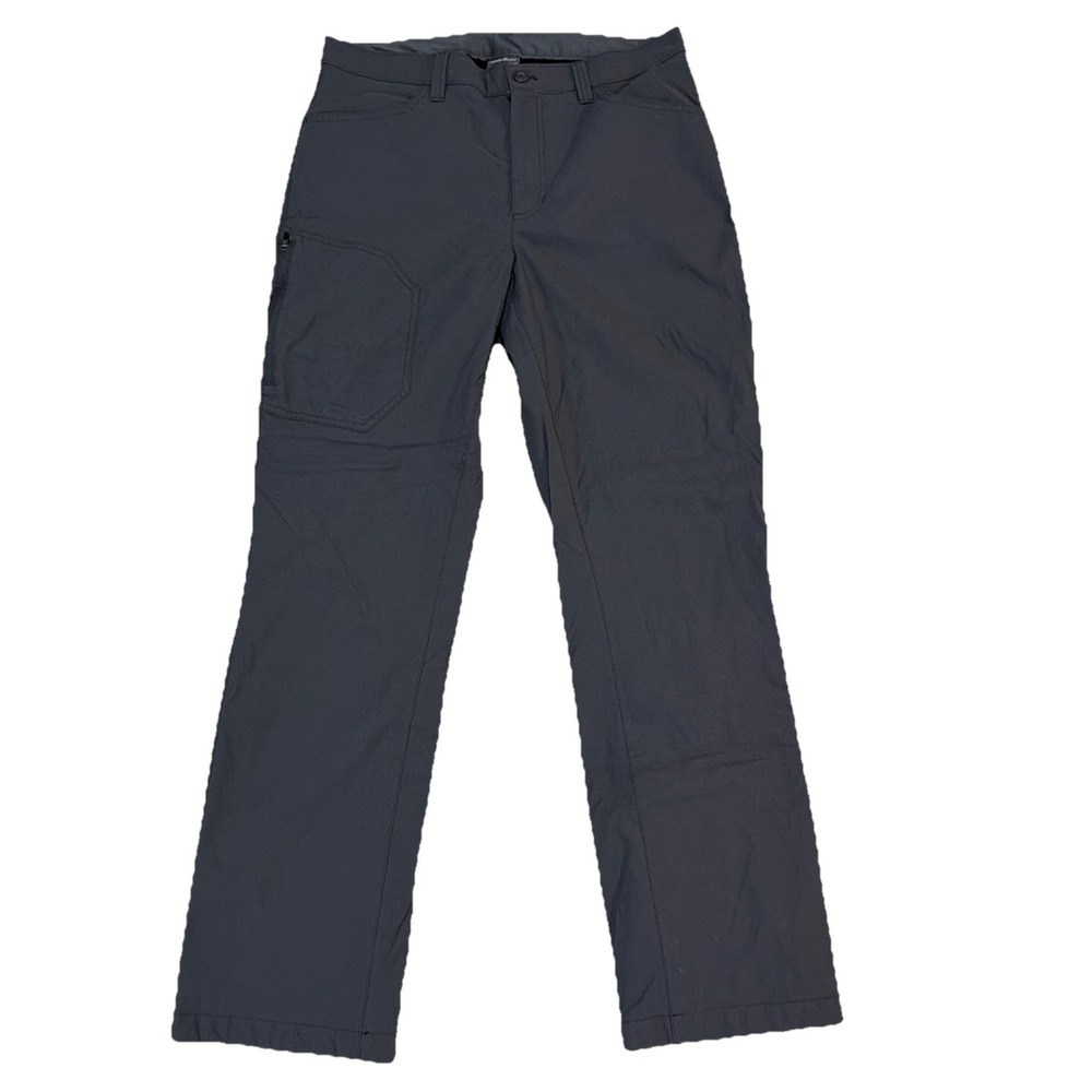 Eddie Bauer Fleece Lined Pants Size‎ 34x32 Gray Men's Hike Hunt